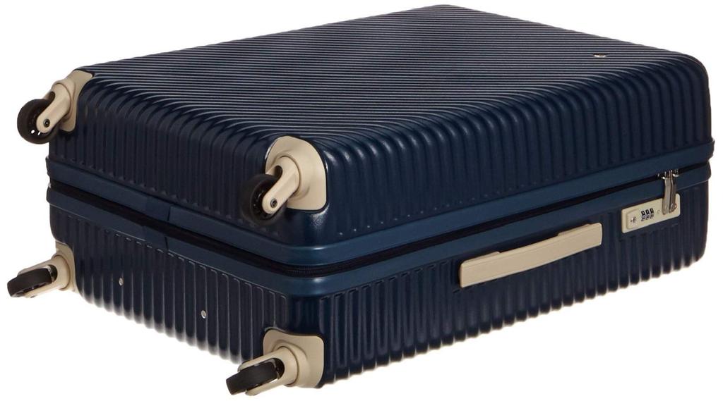Чемодан большой большой емкости размер L 5 ночей 6 дней 6 ночей 7 дней 75 л сумка для переноски Mine 65 см Viola Navy [охота] 4,1 кг № 05747