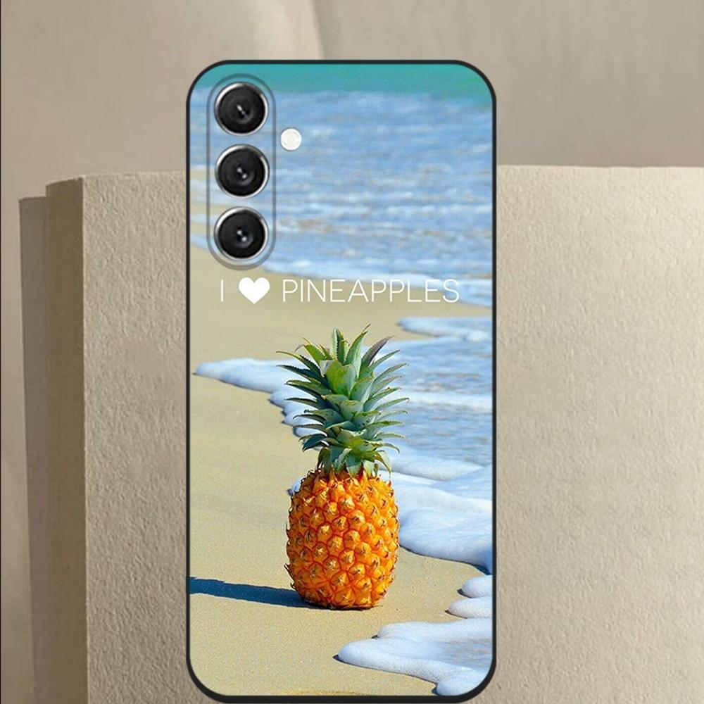 Чехол для телефона с ананасом для iPhone Samsung Galaxy Redmi Xiaomi Oppo OnePlus Note SA 7 8 9 10 11 12 13 14 20 21 22 23 53 54 Pro Max Plus Ultra TPU Soft