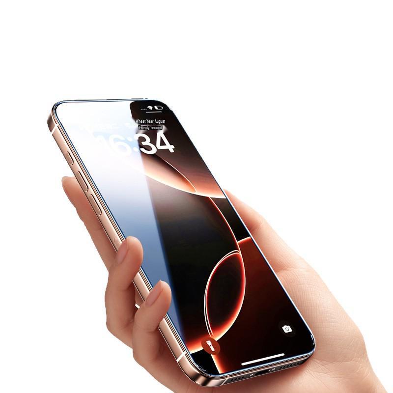 Защитная пленка из закаленного стекла Apple 17 Pro Max с защитой конфиденциальности, без пыли и с гальваническим покрытием