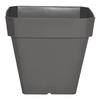 Flower Pot - RIVIERA - Soleilla - Square - 40 X 40 Cm - Glittery Grey