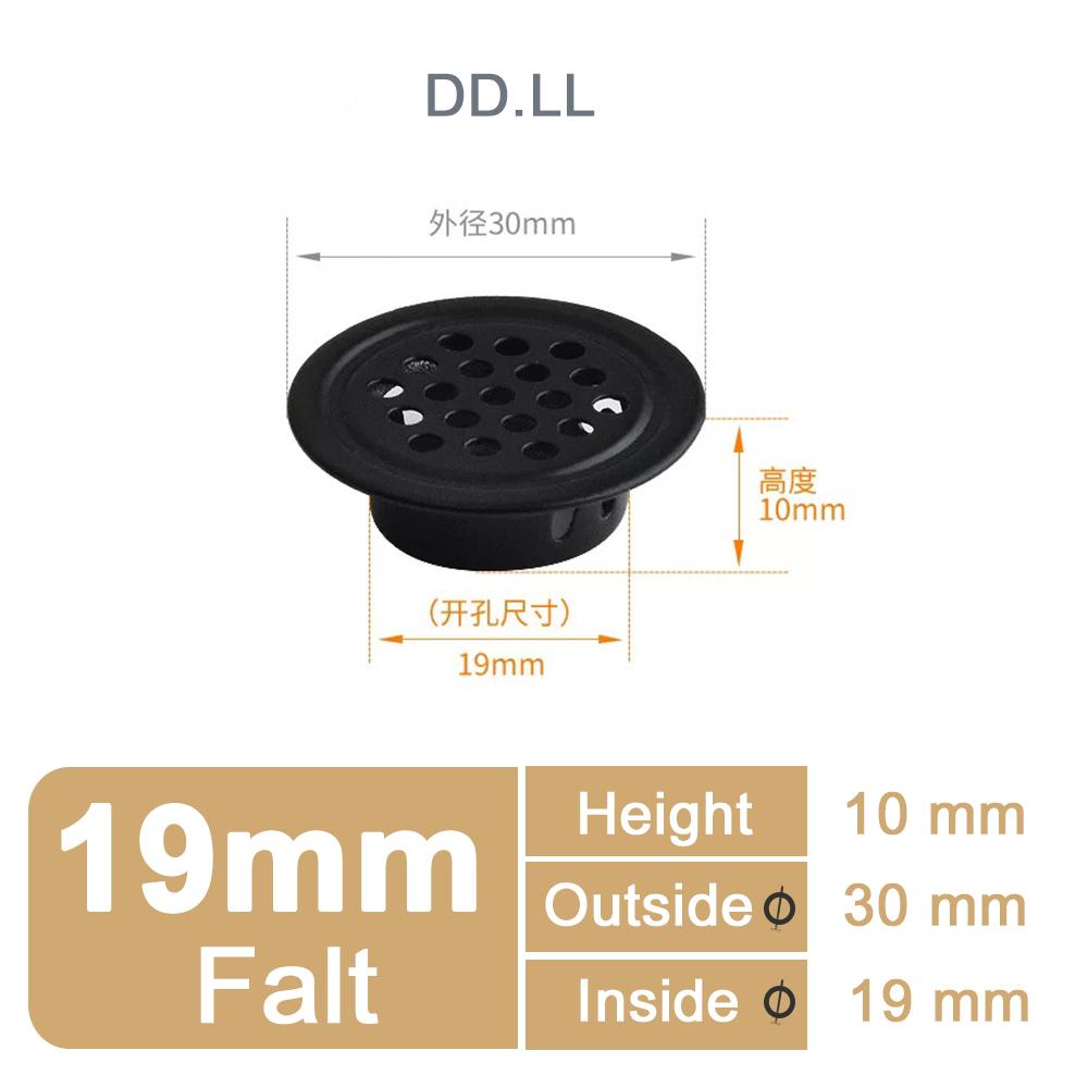 Dia.19mm/25mm/29mm/35mm/53mm Round Air Vent Cover Wardrobe Cabinet Mesh Hole Lid Kit Louver Ventilation Stainless 10pcs/Lot