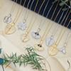 Heart-shaped Open and Closing Wings Creative Fashion Necklace for Women, Simple and Elegant Luxury Design with A Touch of Sophistication.