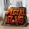 Classic Retro Game Metal Slug Gamer Soft Plush Blanket,Flannel Blanket Throw Blanket for Living Room Bedroom Bed Sofa Picnic Kid