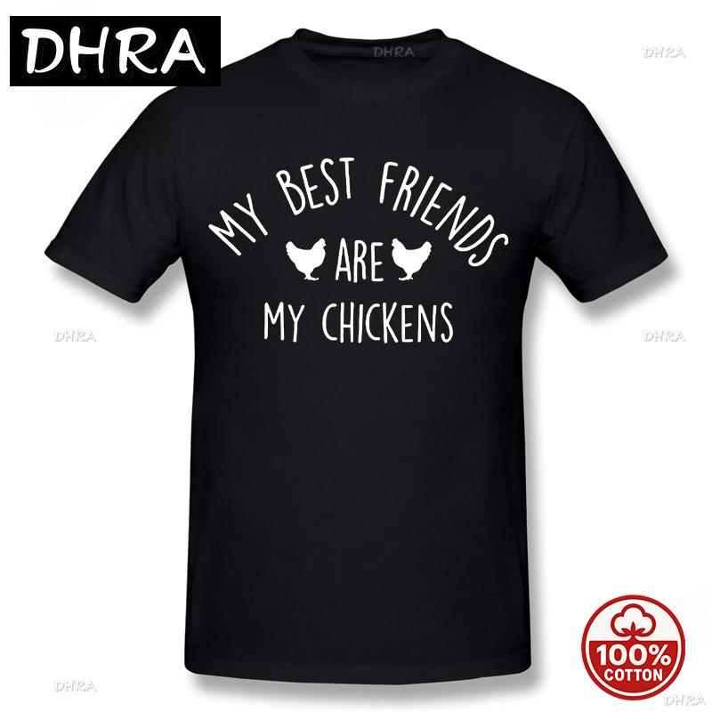 Horror Movie Chicken Funny Black Humor T Shirts Life Is Better Unisex Unisex Unisex Fashion Graphic Cotton Cartoon Summer Tee Shirt