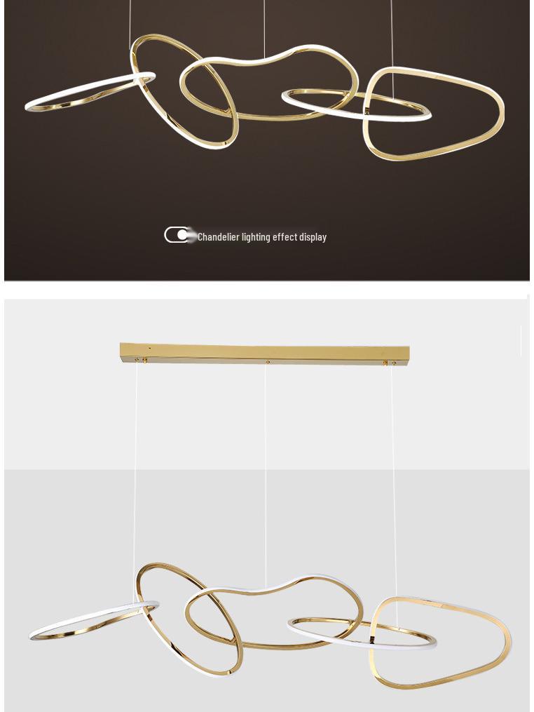 Постмодернистский минималистичный дизайнерский подвесной светильник для бара, отеля или виллы