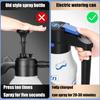 1.5L Car Wash Spray Bottle Electric Foam Sprayer Handheld Sprayer Lance Can Lithium Supplies Home Cleaning Car Battery Wate F2M0