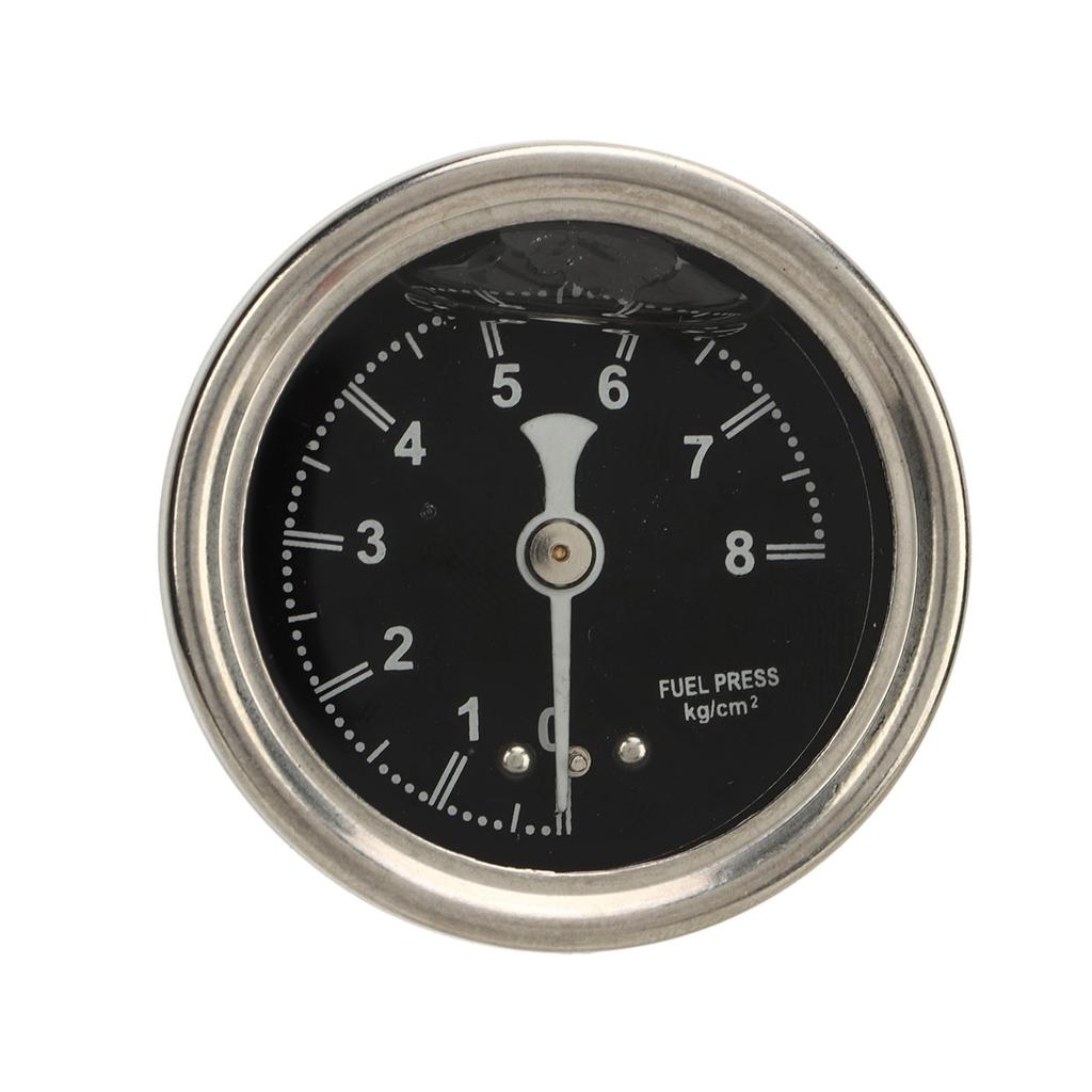 1 8NPT Fuel Pressure Gauge Adjustable High Accuracy Reliable Rugged Fuel Pressure Regulator Gauge Universal for Cars