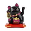 Chinese Lucky Cat Solar Powered Welcoming Fortune Cat Lucky For Home Office Car Ornament Hotel Restaurant Decor Beckoning Cat