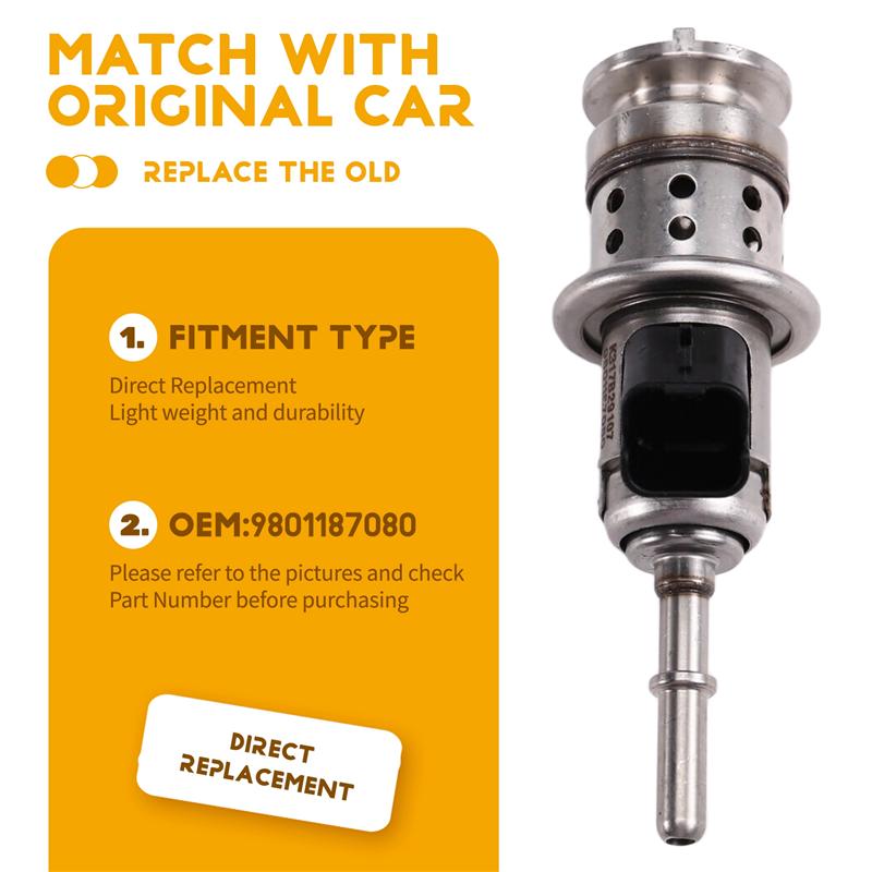 For Citroen C4 C5 DS 4 5 For 308 3008 Expert 2009-2018 G309B02552 For Car Adblue Fuel Injector 9801187080