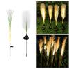 Solar Flower Pile Lamp Reed Lights Outdoor Garden Decorative Waterproof Christmas Light Suitable for Courtyard Lawn Gardens