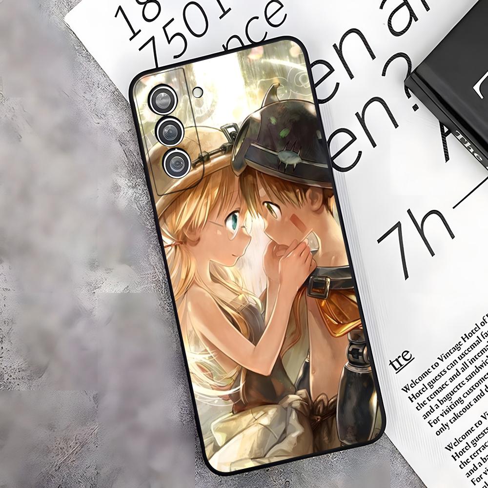Винтажный аниме чехол для телефона Made In Abyss для Samsung S26 S25 Edge S24 S23 S22 S21 S20 Ultra Plus Fe Galaxy A54 A53 A34 A25 A16 Cov