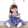 Кукла реборн 55 см, полностью силиконовая виниловая девочка, куклы для новорожденных, реалистичная принцесса, подарки на День защиты детей, спутник для игры перед сном, игрушка KEIUMI