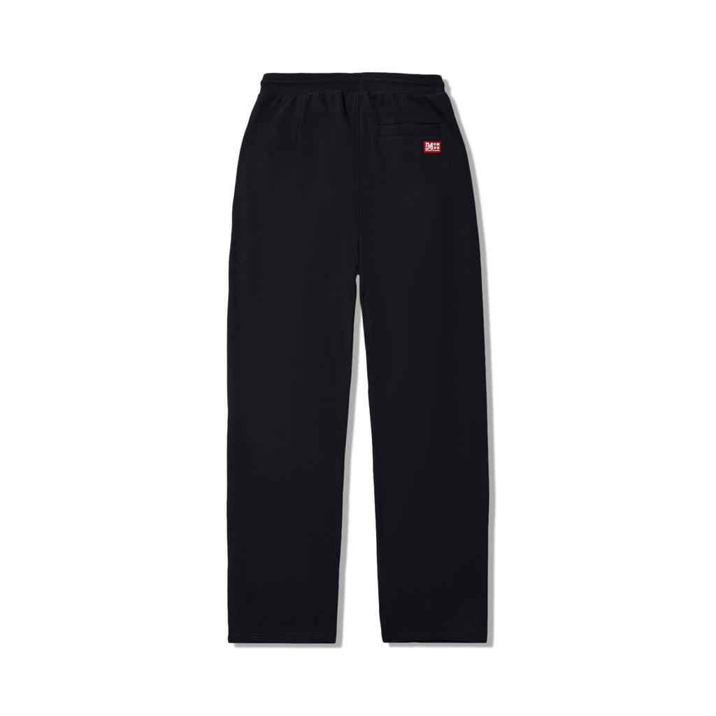 Li Ning Daily Prosperity Series Loose Straight Comfortable Casual Pants Women Bottoms Black AKLV702-2