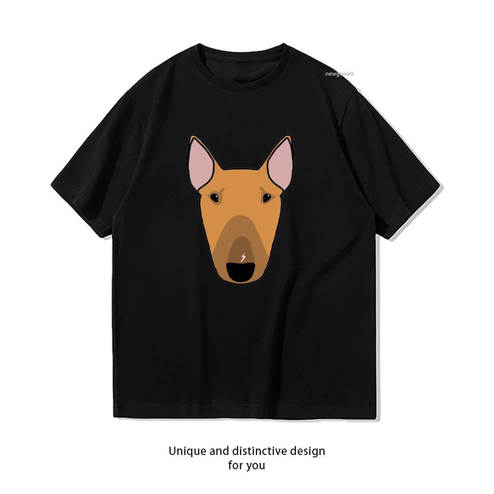 Torvie The Bull Terrier Classic TShirt Women Unisex Casual cotton graphic t shirts Creative streetwear tops tee Shortsleev