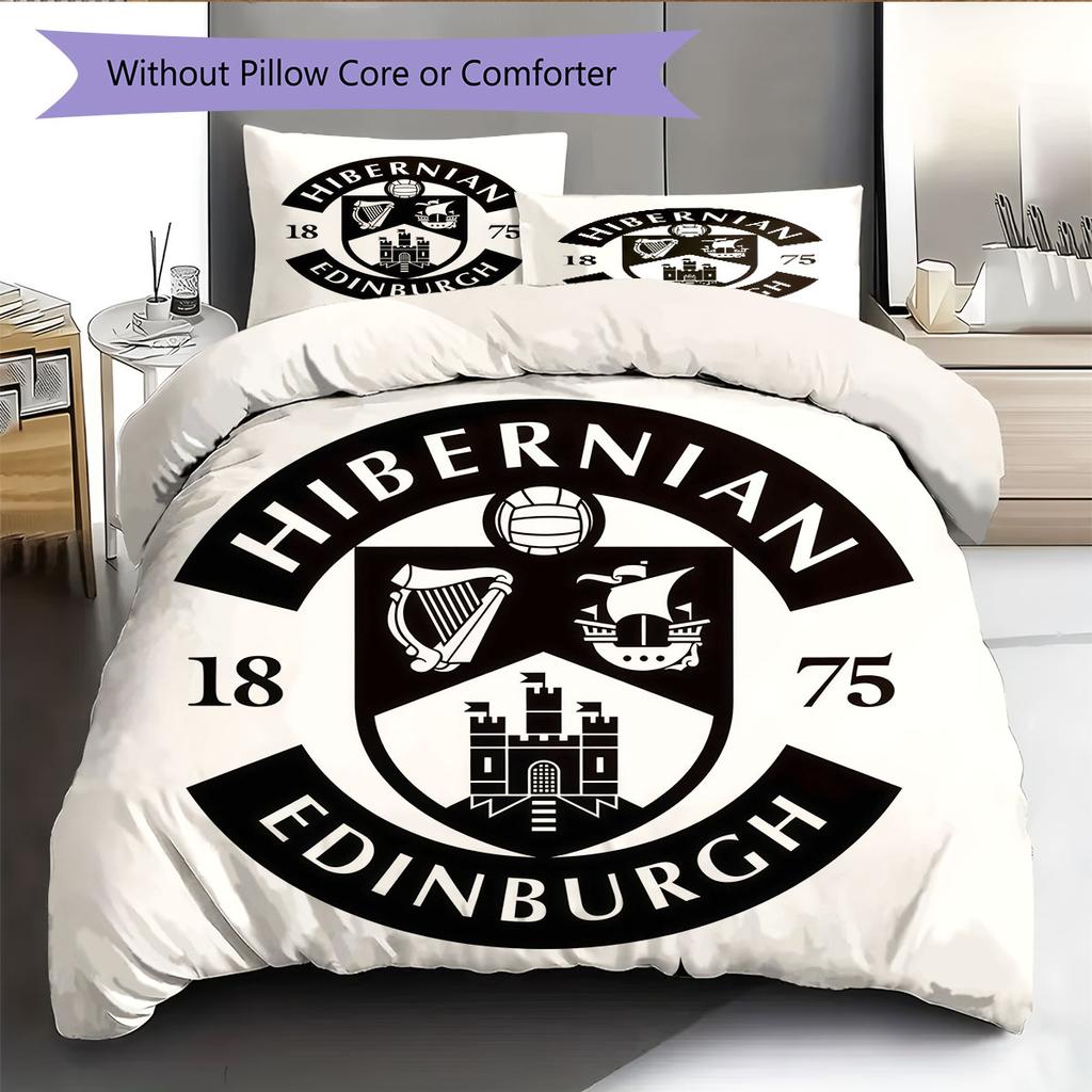 Hibernian Bedding Quilt Set Quilt Cover Pillowcase Home Decoration Birthday Gift (1 * duvet cover + 2 * pillowcase, without core)