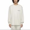 Fear of God Essentials FW21 Long Sleeve T-Shirt White Men's FOG-FW21-157