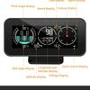 M60 GPS Автомобильный цифровой дисплей Интеллектуальный инклинометр Угол наклона Инклинометр Автоматический HUD Интеллектуальный измеритель уклона Автомобильные аксессуары