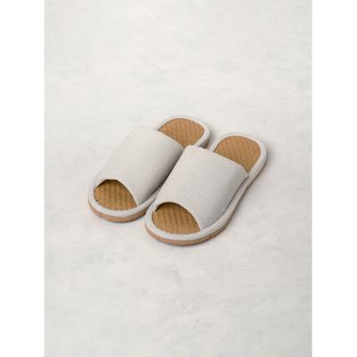 Daiso Простые тапочки с разрезом для гостиной 230 250 мм