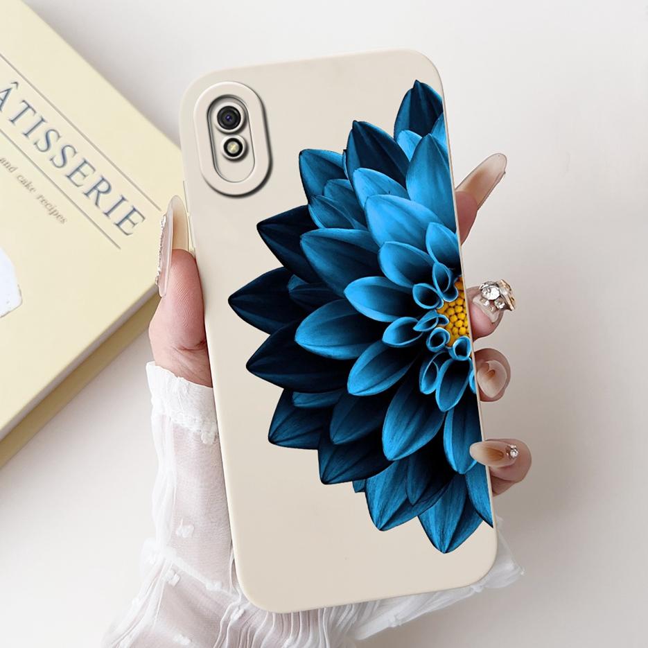 Чехол для Xiaomi Redmi 9A Роскошные Цветы Конфетная Раскраска Обложка 6.53'' Мягкий Силиконовый Чехол для Телефона Для Redmi 9AT 9A Redmi9A Fundas Capa