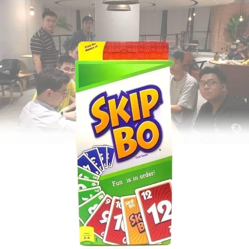 Захватывающая карточная игра Skip Bo, идеально подходящая для семейного веселья и дружеских посиделок