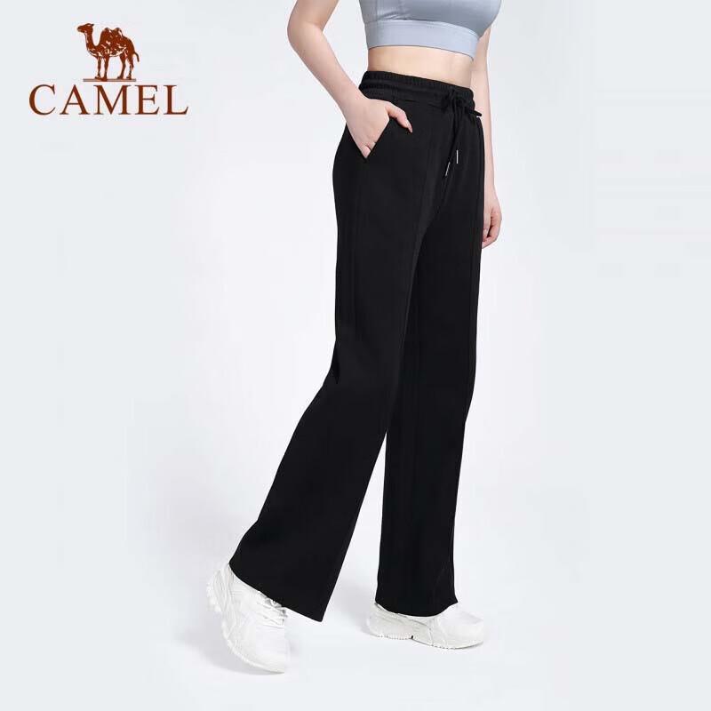Camel Женские спортивные брюки для йоги с высокой талией и прямым кроем