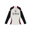 Футболка Aeroready Manchester United Football Series, удобная, повседневная, с длинным рукавом, для тренировок, мужская, Han-Jade-White, черная JE3745