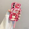 Японский и корейский милый мультяшный DIY чехол для мобильного телефона Oppo A94: A8 Противоударный F17 Мягкий чехол с принтом цепи, Иностранный Всеобъемлющий.