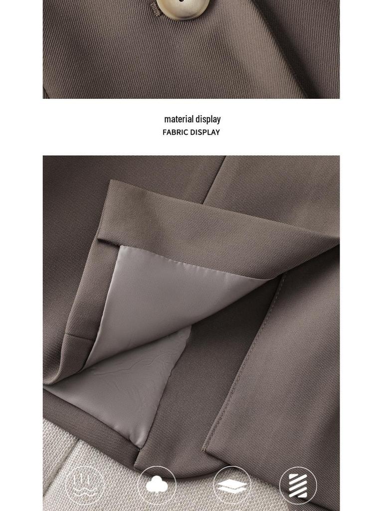 2025 Весна/Осень Женский Приталенный Профессиональный Повседневный Пиджак: Модный, Универсальный, Элегантный.