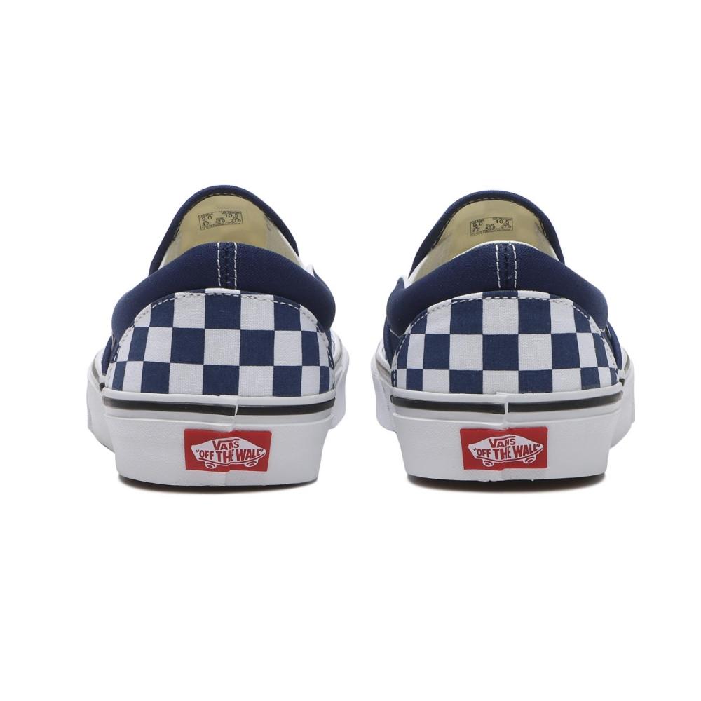 Vans Слипоны в клетку Глубокий индиго Vn000dahfob Клетка Глубокий индиго