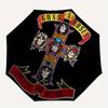 1pc Guns N Roses Automatic Umbrella Durable Iron Frame & Plastic Handle, Gift for Men & Women, Sturdy Construction, Playful Design yy250826125