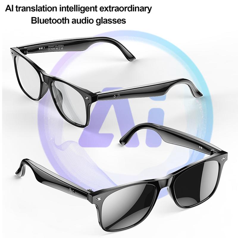 AI Intelligent Bluetooth Translation Glasses, 134 Online Language AI Automatic Dialogue Translation