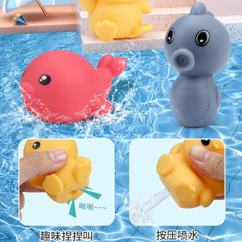 Little Bear Baby Bathing Toy Water Set