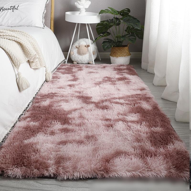 Hot Selling Fluffy Shaggy Antimicrobial Carpet Soft Safety Mats for Children Decor Area Rugs Carpet Floor Mat