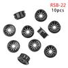 10pcs/set Plastic Cable Hole Cover Furniture Dust Plug Buckle Office Computer Table Grommet Wire Passing Line Outlet Rings