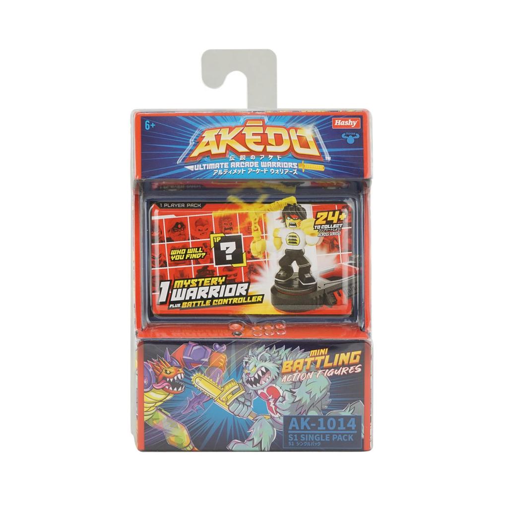 Hassey AKEDO S1 Японский Одиночный Набор Коробка ULTIMATE ARCADE WARRIORS Top-in [Официальный Продукт] (Дисплей 8)