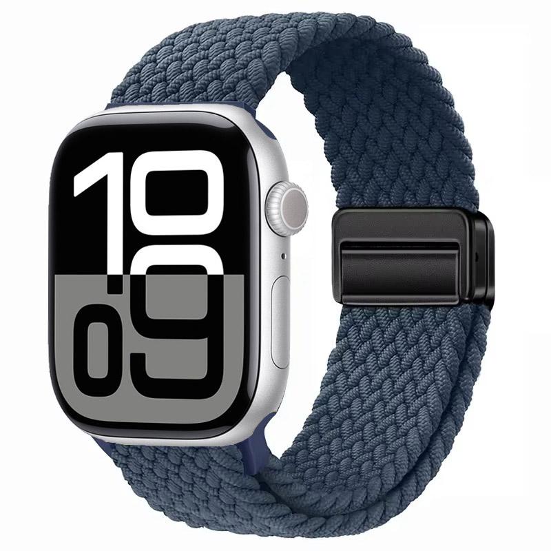 Нейлоновый ремешок для Apple Watch 10 46мм 42мм/Ultra 2 49мм 9 8 7 Дышащий ремешок для часов iwatch Серии 6 5 4 SE 44мм 40мм 45мм 41мм