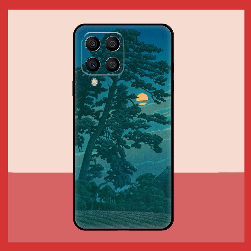 Японский чехол Укиё-э для Samsung Galaxy M56 M12 M06 M32 M52 M35 M55 M15 M11 M13 M14 M16 M36 M31 M53 M34 M54