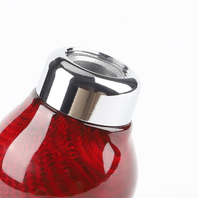 Car Modification Accessory Carbon Fiber Pattern Gear Shift Knob – Universal Spherical Shift Head For Manual Transmissions