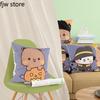 Halloween Decoration Throw Pillow Cover Cute Baby Panda Boob Cushion  Witch Vampire Pumpkin Party  Sofa Home