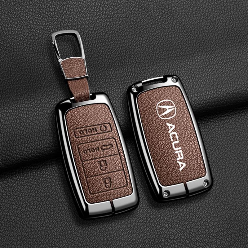 Металлическая ключница GAC Acura для CDX/RDX/MDX/NSX/TL/XL - Персонализированная защита с полным покрытием и пряжкой высокого класса
