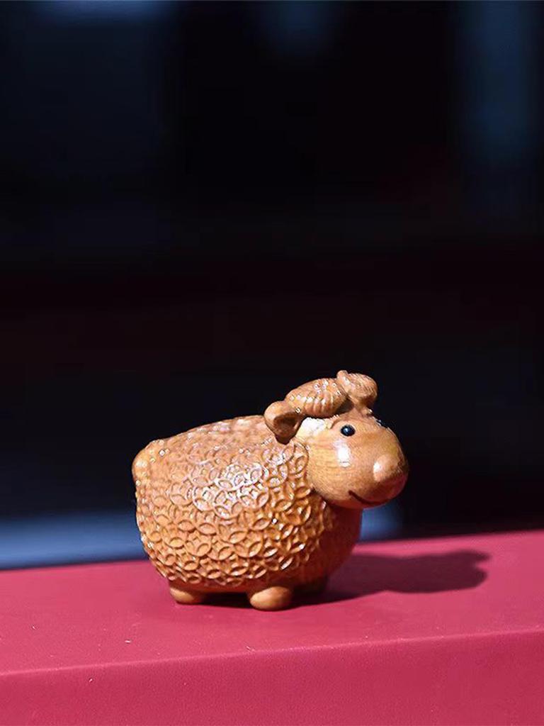 Cute Zodiac Figurine, Auspicious Charm, Good Fortune, Wealth, and Luck, Decorative Tabletop Gift, Feng Shui Amulet, Healing Item (Zodiac)