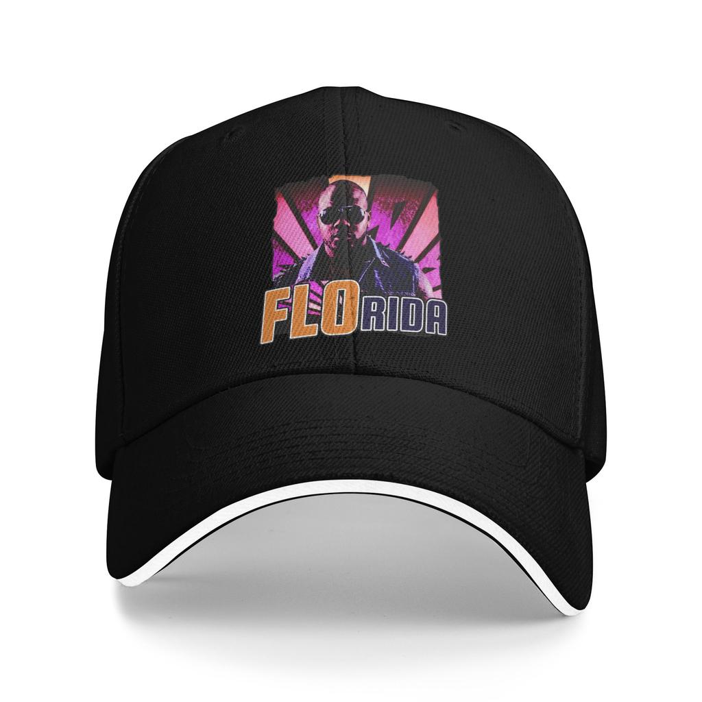 Flo Rida hip hop rapper Casual Baseball Cap Spring  Trucker Hat Breathable Kpop Rock Snapback Cap Women Stylish Baseball Caps