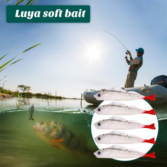 5 шт. мягкая приманка 2,7 г/7 см 3D имитация рыбьих глаз мягкая рыболовная приманка с червями маленькая мини натуральная приманка для плавания