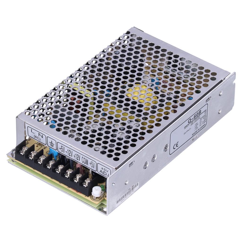 BERM Switching Power Supply 4 Groups Outputs Aluminum Alloy Driver 115/230VAC Q‑60B