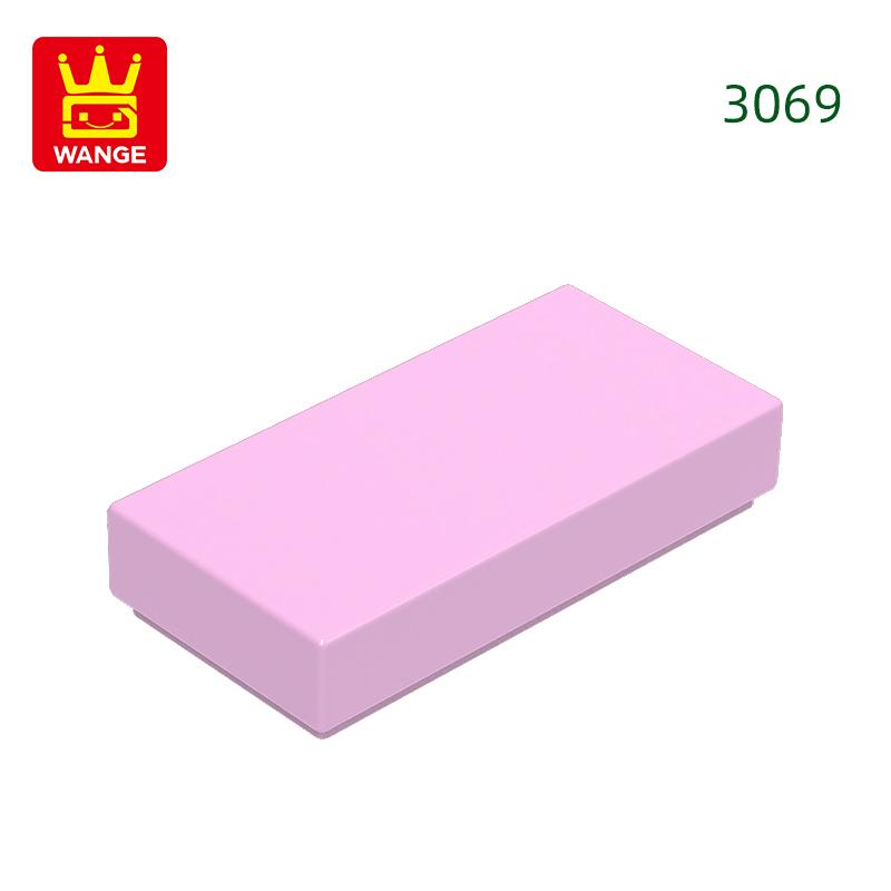 100 г 373 шт./Лот 3069 1x2 Светящаяся панель Строительные блоки Гладкая поверхность Компоненты Совместимы с Кирпичи Детские игрушки Подарочная коробка