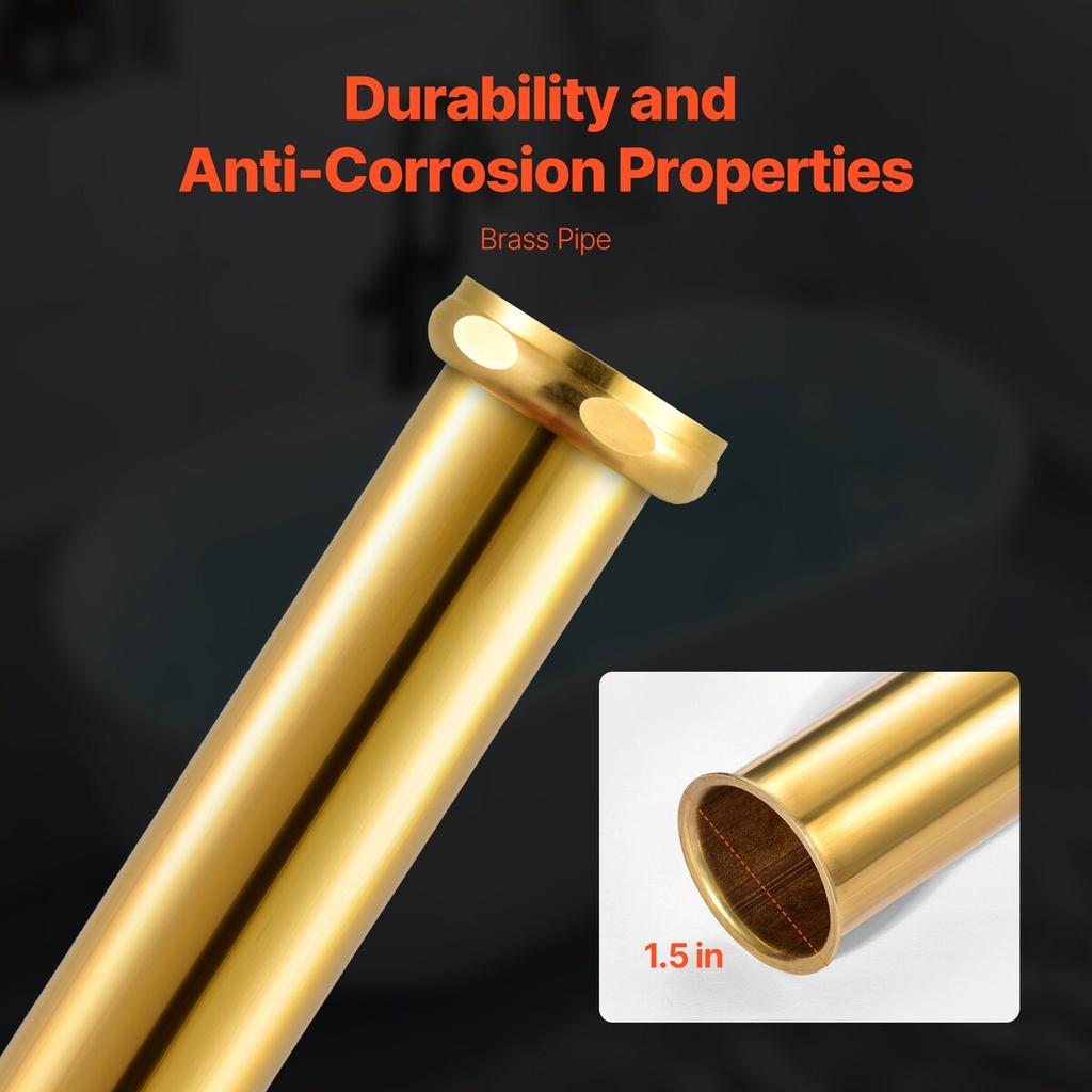 Freestanding Tub Drain Kit Bathtub Drain Rough-in Kit with ABS Adapter