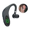 TL10 LED Display BT Headset Ultra Long Standby Business Headphone with Mic Single Ear Hanging Earphone