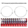 Трубка PTFE 2,5 мм IDx4 мм OD Трубка PTFE Teflon для 3D-принтеров Высокая термостойкость Высокая смазывающая способность