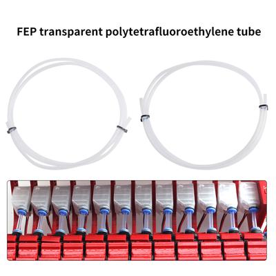 Трубка PTFE 2,5 мм IDx4 мм OD Трубка PTFE Teflon для 3D-принтеров Высокая термостойкость Высокая смазывающая способность