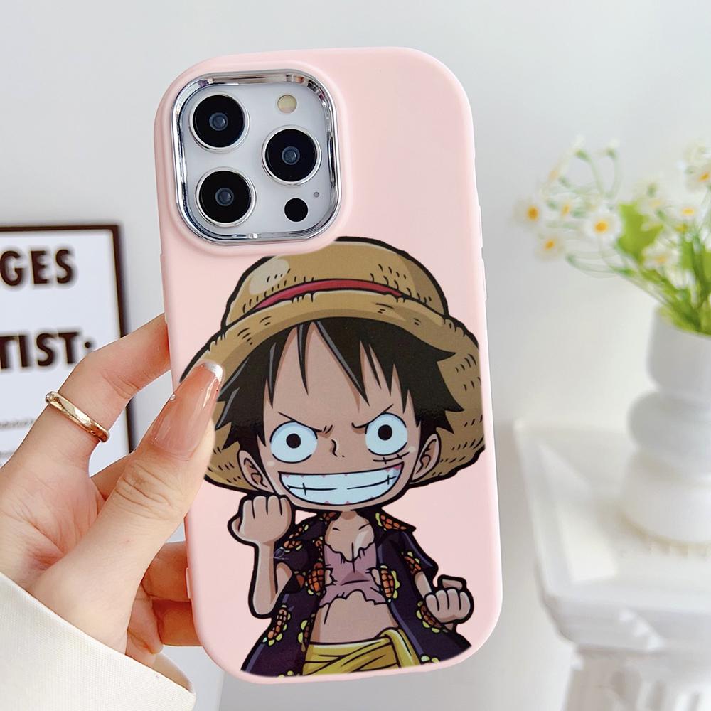LZ28 One Piece Luffy Gear 5 Soft Phone Case for Samsung S24 Ultra S23 Plus S21 FE A16 A54 A34 A05s Infinix Hot 40 30i Lens Protection Shockproof Cover
